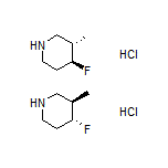 trans-4-Fluoro-3-methylpiperidine Hydrochloride