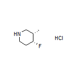 (3S,4R)-4-Fluoro-3-methylpiperidine Hydrochloride