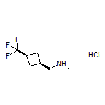 N-Methyl-1-[cis-3-(trifluoromethyl)cyclobutyl]methanamine Hydrochloride