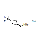 [cis-3-(Trifluoromethyl)cyclobutyl]methanamine Hydrochloride