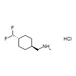 1-[trans-4-(difluoromethyl)cyclohexyl]-N-methylmethanamine Hydrochloride