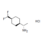 (S)-1-[(1s,4R)-4-(Difluoromethyl)cyclohexyl]ethanamine Hydrochloride