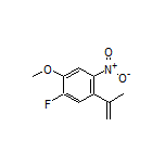 1-Fluoro-2-methoxy-4-nitro-5-(prop-1-en-2-yl)benzene