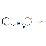 N-Benzyl-1-(4-fluorotetrahydro-2H-pyran-4-yl)methanamine Hydrochloride