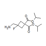 Diisopropyl 3-(Aminomethyl)-3-fluorocyclobutane-1,1-dicarboxylate
