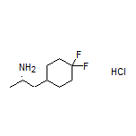 (S)-1-(4,4-Difluorocyclohexyl)-2-propanamine Hydrochloride