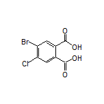 4-Bromo-5-chlorophthalic Acid