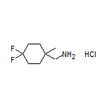 (4,4-Difluoro-1-methylcyclohexyl)methanamine Hydrochloride