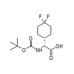 (R)-2-(Boc-amino)-2-(4,4-difluorocyclohexyl)acetic Acid