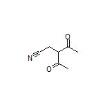 3-Acetyl-4-oxopentanenitrile