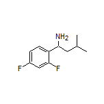 1-(2,4-Difluorophenyl)-3-methyl-1-butanamine