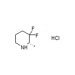 (S)-3,3-Difluoro-2-methylpiperidine Hydrochloride