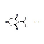 (1R,5S,6r)-rel-6-(Difluoromethyl)-3-azabicyclo[3.1.0]hexane Hydrochloride