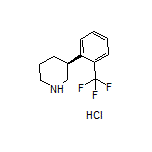 (S)-3-[2-(Trifluoromethyl)phenyl]piperidine Hydrochloride