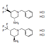 trans-1-Benzyl-5-(trifluoromethyl)piperidin-3-amine Dihydrochloride