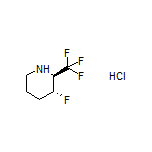 (2R,3R)-3-Fluoro-2-(trifluoromethyl)piperidine Hydrochloride