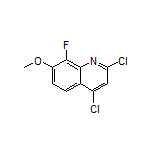 2,4-Dichloro-8-fluoro-7-methoxyquinoline