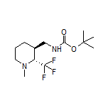 N-Boc-1-[(2R,3S)-1-methyl-2-(trifluoromethyl)piperidin-3-yl]methanamine