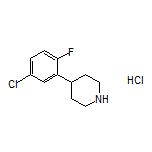 4-(5-Chloro-2-fluorophenyl)piperidine Hydrochloride