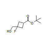 tert-Butyl 3-Fluoro-3-(hydroxymethyl)cyclobutanecarboxylate