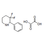 3,3-Difluoro-2-phenylpiperidine Oxalate