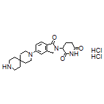 3-[1-Oxo-5-(3,9-diazaspiro[5.5]undecan-3-yl)isoindolin-2-yl]piperidine-2,6-dione Dihydrochloride