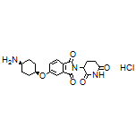 5-[(cis-4-Aminocyclohexyl)oxy]-2-(2,6-dioxo-3-piperidyl)isoindoline-1,3-dione Hydrochloride