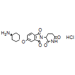 5-[(trans-4-Aminocyclohexyl)oxy]-2-(2,6-dioxo-3-piperidyl)isoindoline-1,3-dione Hydrochloride