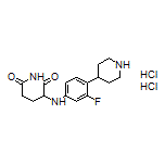 3-[[3-Fluoro-4-(4-piperidyl)phenyl]amino]piperidine-2,6-dione Dihydrochloride