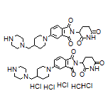 Bis[2-(2,6-dioxo-3-piperidyl)-5-[4-(1-piperazinylmethyl)-1-piperidyl]isoindoline-1,3-dione] Pentahydrochloride