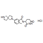 3-[1-Oxo-6-(2,7-diazaspiro[4.4]nonan-2-yl)isoindolin-2-yl]piperidine-2,6-dione Hydrochloride