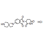 2-(2,6-Dioxo-3-piperidyl)-5-(2,8-diazaspiro[4.5]decan-2-yl)isoindoline-1,3-dione Hydrochloride