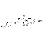 5-[(cis-4-Aminocyclohexyl)methoxy]-2-(2,6-dioxo-3-piperidyl)isoindoline-1,3-dione Hydrochloride