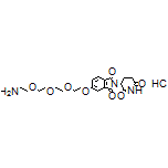 5-[2-[2-[2-(2-Aminoethoxy)ethoxy]ethoxy]ethoxy]-2-(2,6-dioxo-3-piperidyl)isoindoline-1,3-dione Hydrochloride