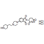 2-(2,6-Dioxo-3-piperidyl)-5-[4-[2-(4-piperidyl)ethyl]-1-piperazinyl]isoindoline-1,3-dione Dihydrochloride