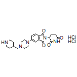 2-(2,6-Dioxo-3-piperidyl)-5-[4-(4-piperidylmethyl)piperazin-1-yl]isoindoline-1,3-dione Dihydrochloride