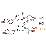 3-[1-Oxo-5-(2,7-diazaspiro[4.4]nonan-2-yl)isoindolin-2-yl]piperidine-2,6-dione Sesquihydrochloride