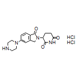 3-[1-Oxo-5-(1-piperazinyl)isoindolin-2-yl]piperidine-2,6-dione Dihydrochloride