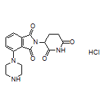 2-(2,6-Dioxo-3-piperidyl)-4-(1-piperazinyl)isoindoline-1,3-dione Hydrochloride