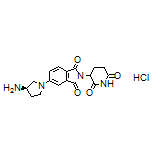 5-[(R)-3-Amino-1-pyrrolidinyl]-2-(2,6-dioxo-3-piperidyl)isoindoline-1,3-dione Hydrochloride