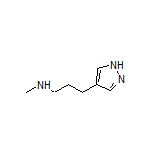 N-Methyl-3-(4-pyrazolyl)-1-propanamine