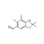 2,2,6,7-Tetramethyl-2,3-dihydrobenzofuran-5-carbaldehyde