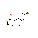 2-Amino-4-ethyl-3-(4-methoxyphenyl)pyridine