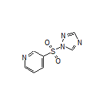 3-[(1H-1,2,4-Triazol-1-yl)sulfonyl]pyridine