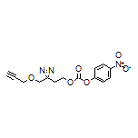 4-Nitrophenyl [2-[3-[(Prop-2-yn-1-yloxy)methyl]-3H-diazirin-3-yl]ethyl] Carbonate