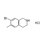 7-Bromo-6-methyl-1,2,3,4-tetrahydroisoquinoline Hydrochloride