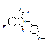 Methyl 5-Fluoro-2-(4-methoxybenzyl)-3-oxoisoindoline-1-carboxylate