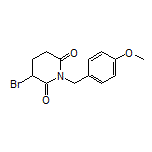 3-Bromo-1-(4-methoxybenzyl)piperidine-2,6-dione