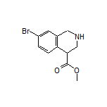 Methyl 7-Bromo-1,2,3,4-tetrahydroisoquinoline-4-carboxylate