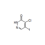 4-Chloro-5-iodopyridazin-3(2H)-one